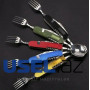 Travel cutlery set 6 in 1