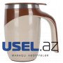 Кружка - миксер с крышкой поилкой 400ML 400ML Brown Self Stirring Mug