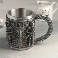Stainless steel mug, 460 ml Medieval Guard