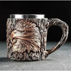 Stainless steel mug, 460 ml Eagle