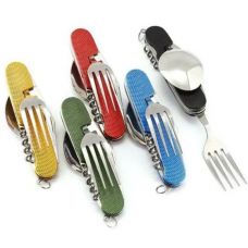 Travel cutlery set 6 in 1
