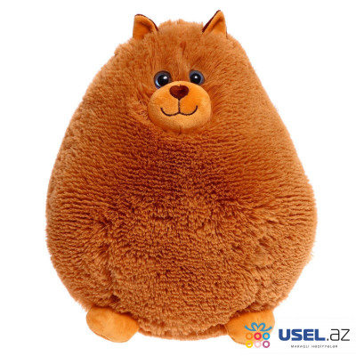 Plush toy "Fat cat" Orange
