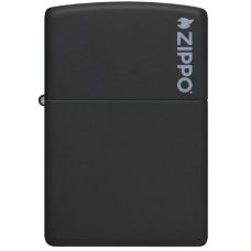 Zippo Pure "Black Matte W/Logo" alışqanı