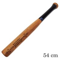 Бейсбольная деревянная бита с надписями