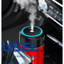 USB car humidifier with starry sky projector