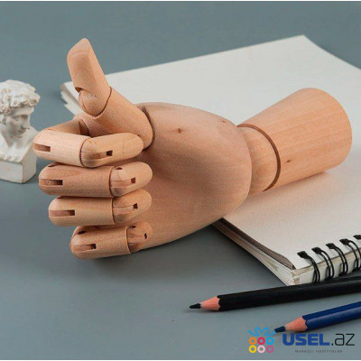 Wooden movable arm dummy - kokesh