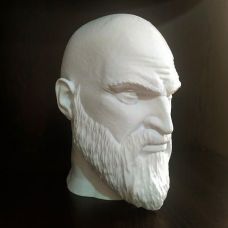 Kratos müharibə tanrısı büst başı dayaq tutucusu