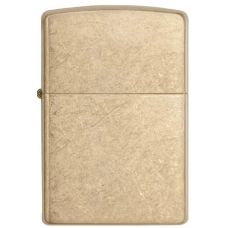 Zippo "Armor" Tumbled Brass Finish alışqanı
