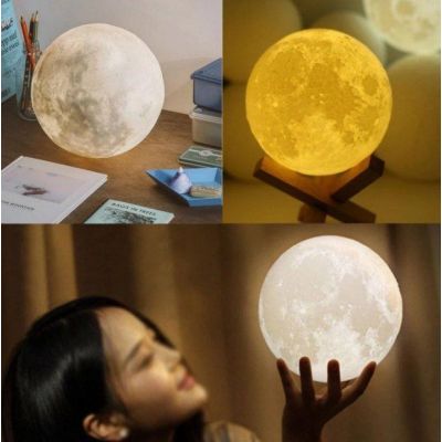 Luna lamp with remote control 15 cm