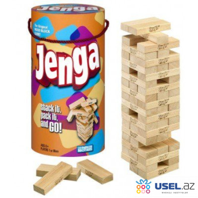 Настольная игра Дженга Jenga (Hasbro Оригинал)