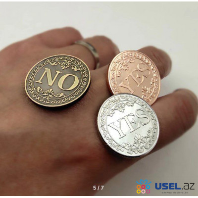 Souvenir coin Yes/No