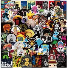 Anime Manga Vinyl Stickers One Piece Luffy