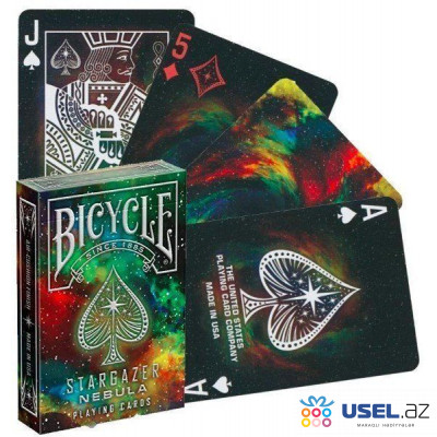 Bicycle Stargazer Nebula oyun kartı