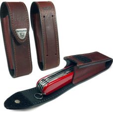 Case for knife Victorinox 111 mm (4.0547) leather