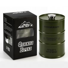 Flask - oil barrel "Combat reserve of the best man"