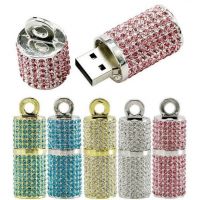 USB flash drive in crystals "Pendant" JASTER 64GB