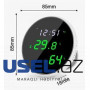 Tuya WiFi Temperature Humidity Sensor,Smart Indoor Hygrometer Thermometer