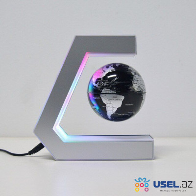 Desktop levitating globe with stand