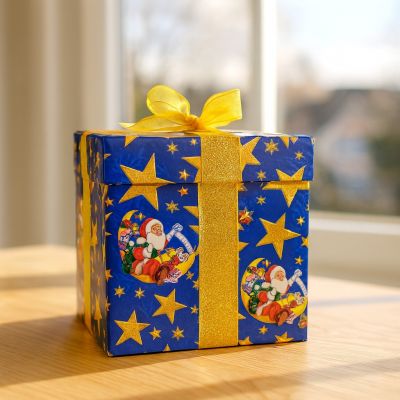 Коробка складная новогодняя 