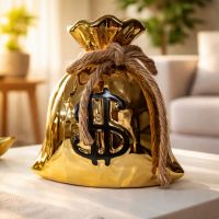 Piggy bank "Bag $"