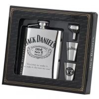 Подарочный набор фляга / рюмки Jack Daniels Licensed Barwar