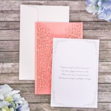 Greeting card "With all my heart tender words"