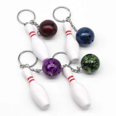 Keychain "Bowling - ball and pin" 
