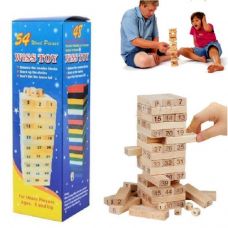 Board game "Jenga" 54 bars (mini)