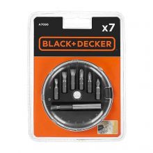 Набор биты и магнитный держатель Black & Decker A7090-XJ Screwdriving Set 7 Piece