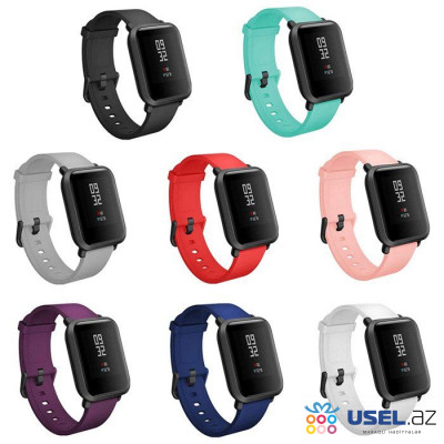 Silicone Replacement Strap for Amazfit Bip Smartwatch TECKMICO