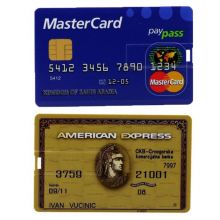 USB флешка "Банковская карта" / "Credit Card" 16GB