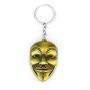 Keychain with anonymous mask "V for Vendetta" Keychain with anonymous mask "V for Vendetta"