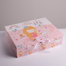 Folding gift box "Beloved sister"