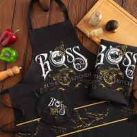 Кухонный набор "Boss": фартук, прихватка, полотенце