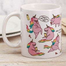 Mug with sublimation "Unicorn - My credo"
