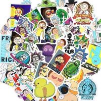 Stickers  from the series and comics Rick and Morty