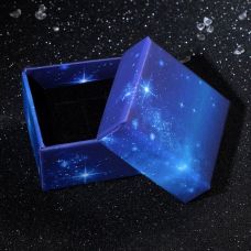 Gift box for earrings, ring "Shine of the night"