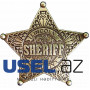 Значок шерифа округа Линкольн Denix Old West Era, 2.5 дюйма