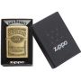 Zippo alışqan Jack Daniels® (Qızıl)