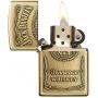 Zippo alışqan Jack Daniels® (Qızıl)