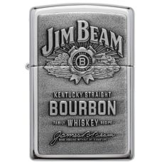 Зажигалка Zippo Jim Beam Chrome Emblem Bourbon оригинал США