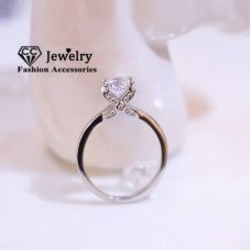 Женское кольцо CC Cubic Zircon Rings 925 Sterling Ring