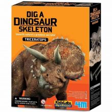 Excavation kit 4M "Triceratops skeleton"