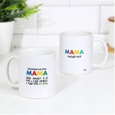 Ceramic mug "Search engine Mom", 320 ml