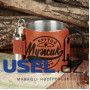 Hiking set: mug 180 ml, flask
