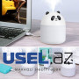 LED-lə Kawaiil Panda havasının nəmləndiricisi işıqla, USB, 250 ml