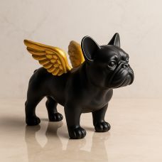 Figurine "Bulldog with angel wings"