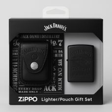 Gift set lighter + Zippo Jack Daniel's case