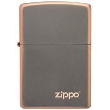 Zippo Rustic Bronze Zippo Logo alışqan