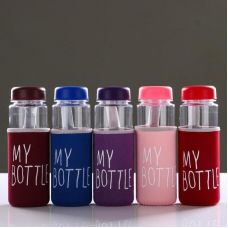 Water bottle with filter and cover "My bottle", 500 ml